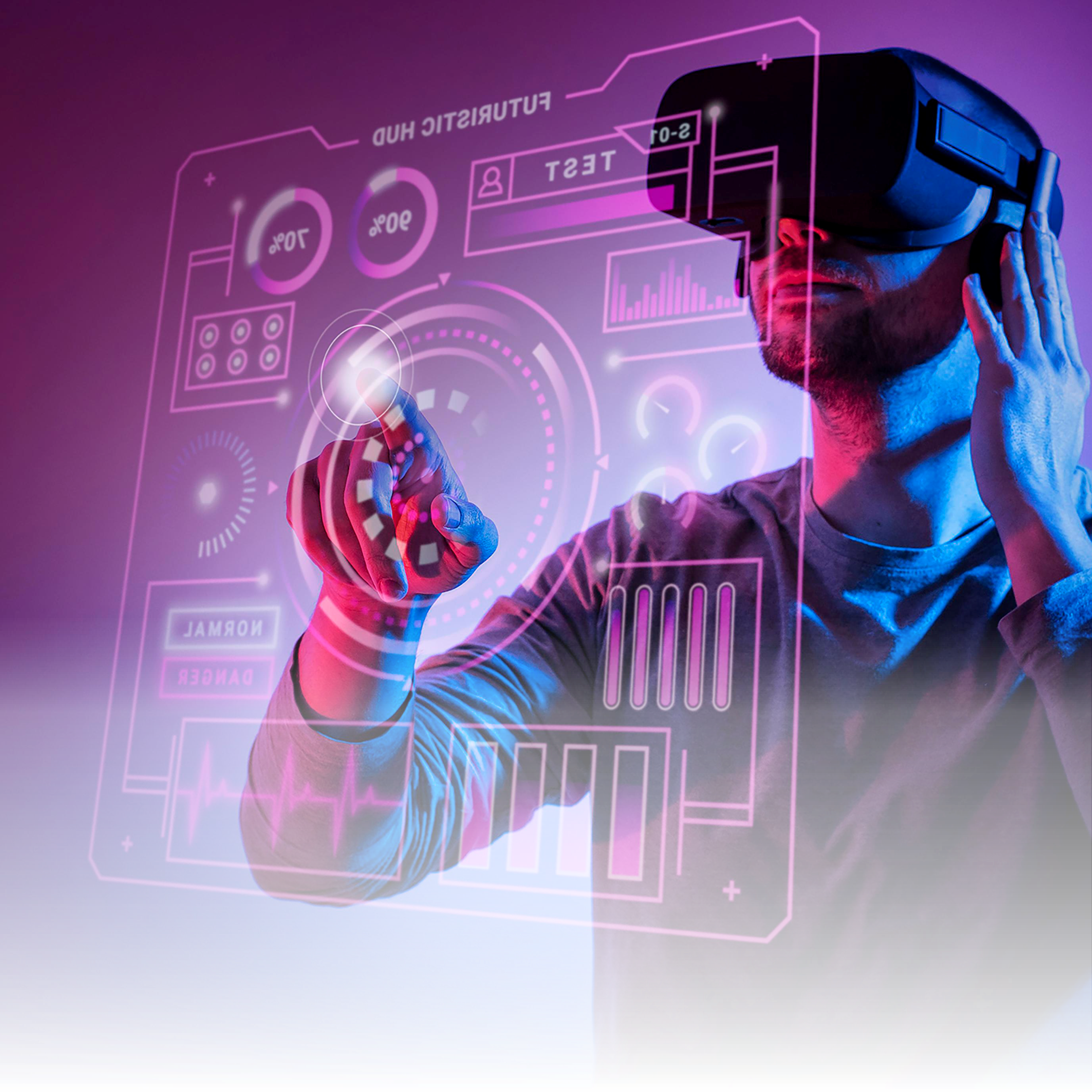 Ilustração representando os serviços da TitaniumTech em tecnologia e inovação